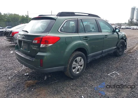 2011 Subaru Outback 2.5I from USA, damaged, VIN 4S4BRBAC8B3374971